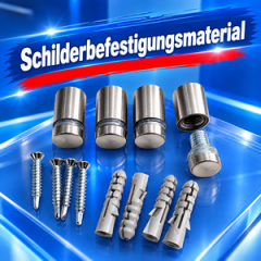 Schilder Befestigungen