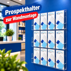 Prospektwandhalter