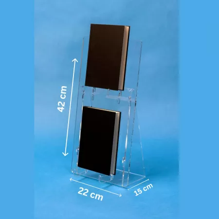 Buchaufsteller variabel einteilbar 1-reihig 42 cm Hoch