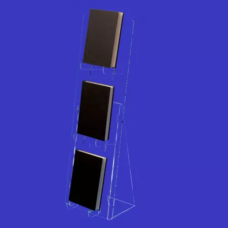 Buchaufsteller variabel einteilbar 1-reihig 68 cm Hoch