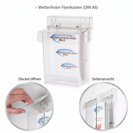 Flyerbox DIN A6 wetterfest