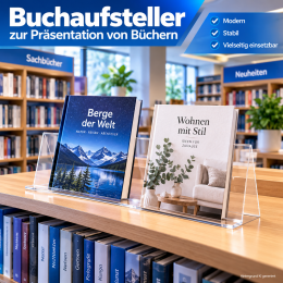 Buchaufsteller für mehrere Büche...