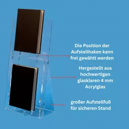 Buchaufsteller variabel einteilb...