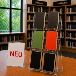 Buchaufsteller variabel einteilb...