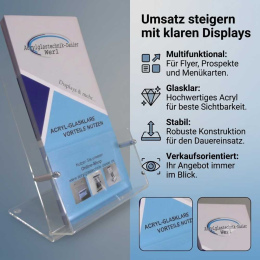 Flyerständer DIN LANG und 1/3 A4